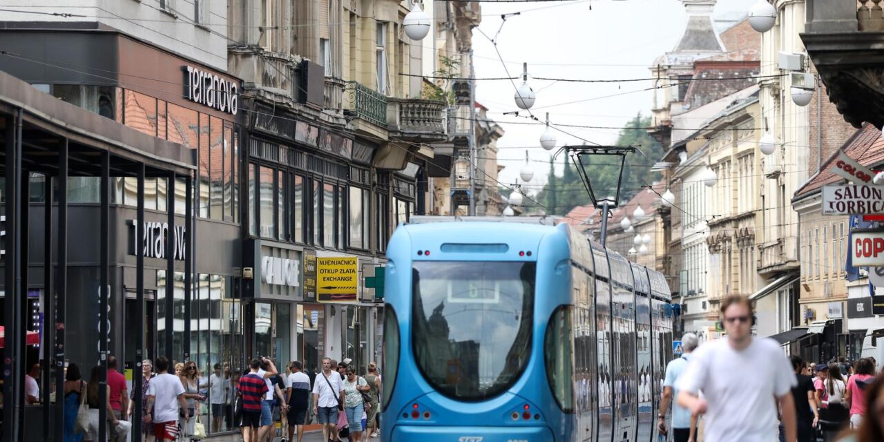 Zagreb: Ilica je subotom najprometnija ulica za pješake