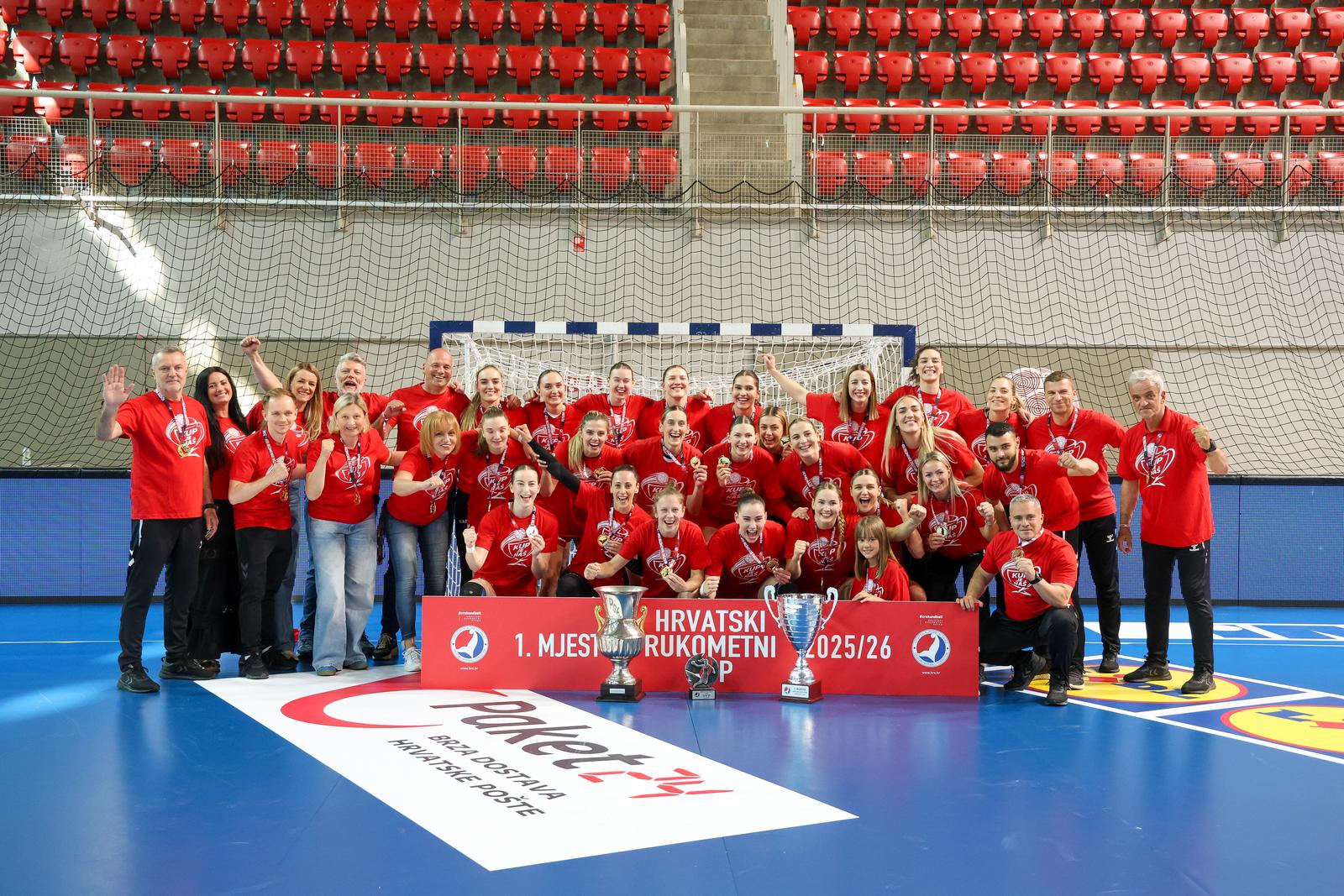 Poreč: Finale Hrvatskog kupa za rukometasice, RK Podravka – RK Lokomotiva
