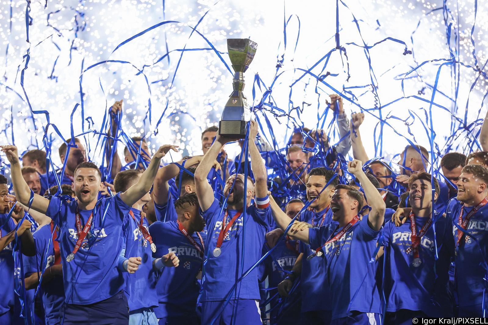 Zagreb: GNK Dinamo osvojio Prvenstvo 2026.
