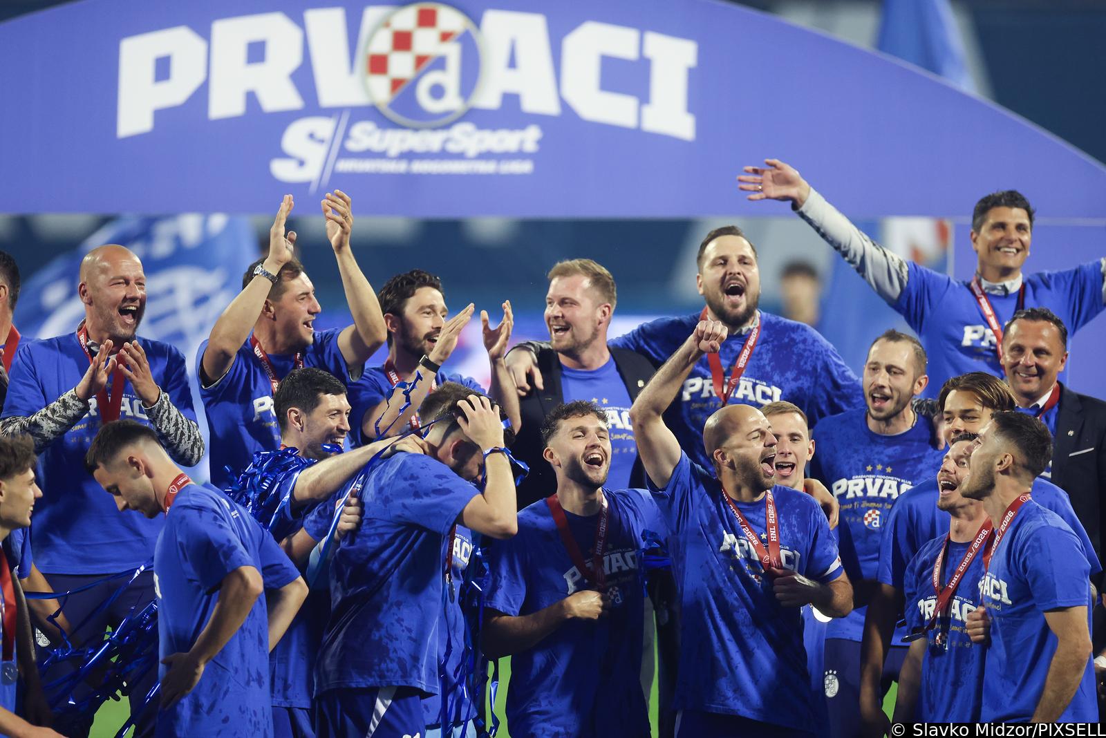 Zagreb: GNK Dinamo osvojio Prvenstvo 2026.