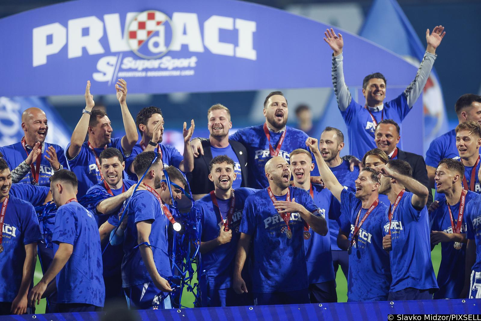 Zagreb: GNK Dinamo osvojio Prvenstvo 2026.