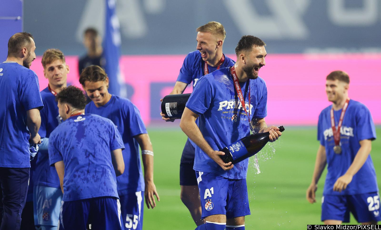 Zagreb: GNK Dinamo osvojio Prvenstvo 2026.