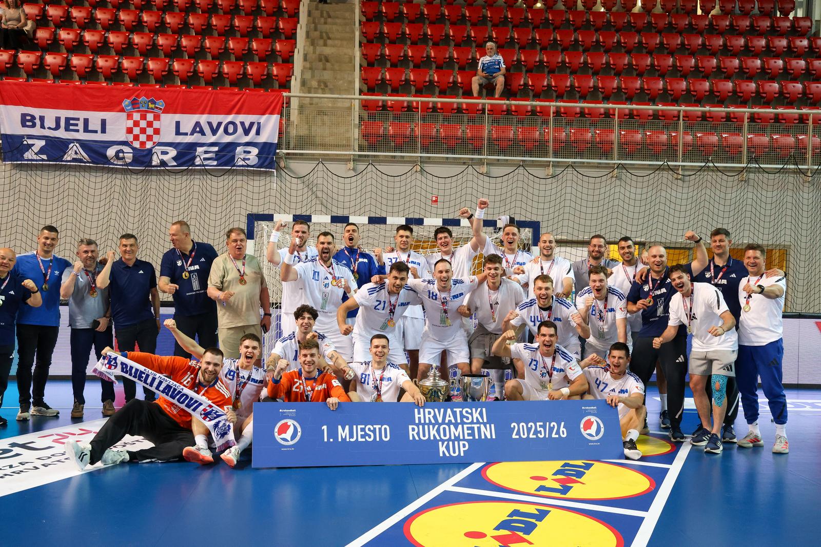 Poreč: RK Zagreb osvojio Kup Hrvatske 2026.