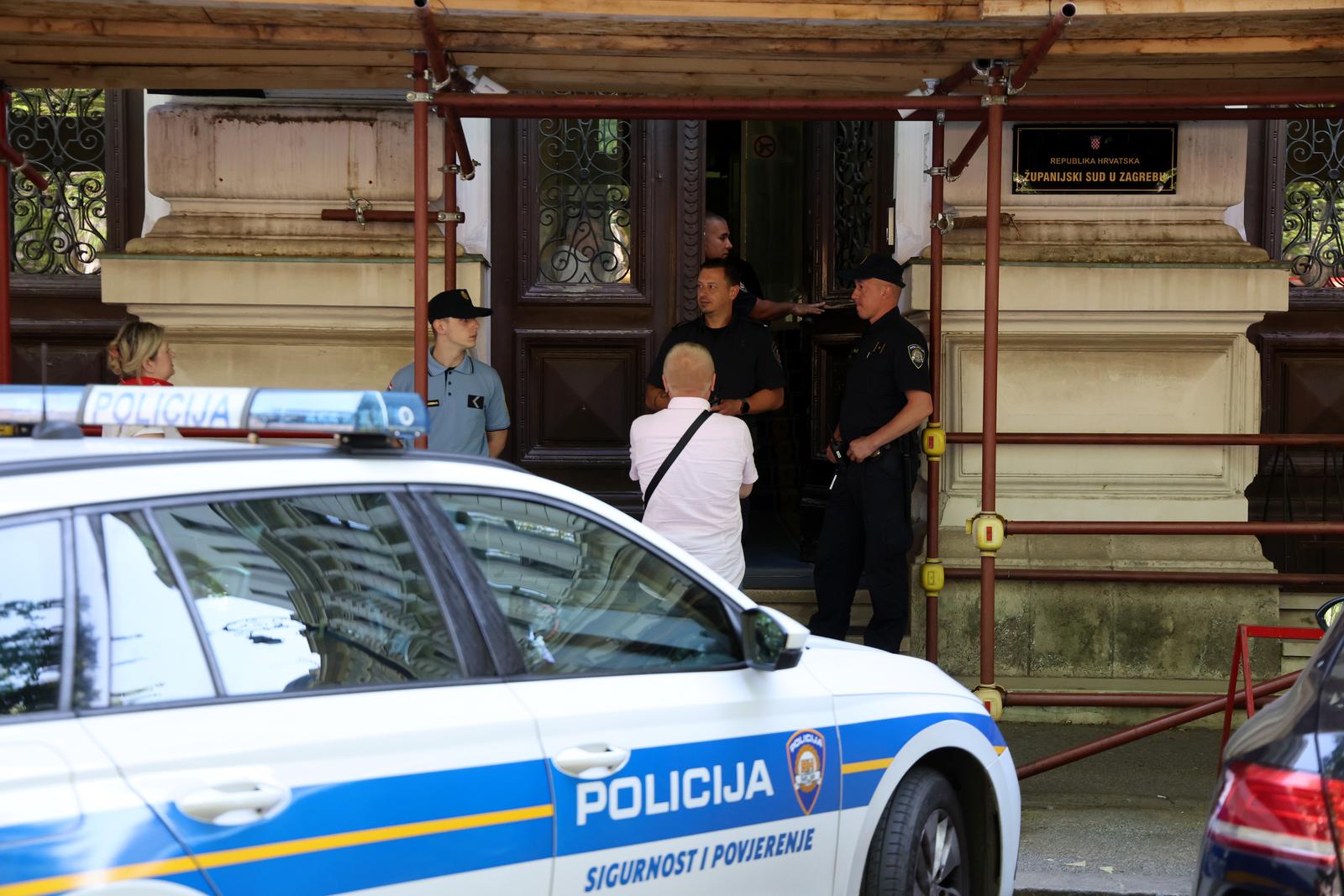 Na Županijski sud u Zagrebu stigla dojava o bombi