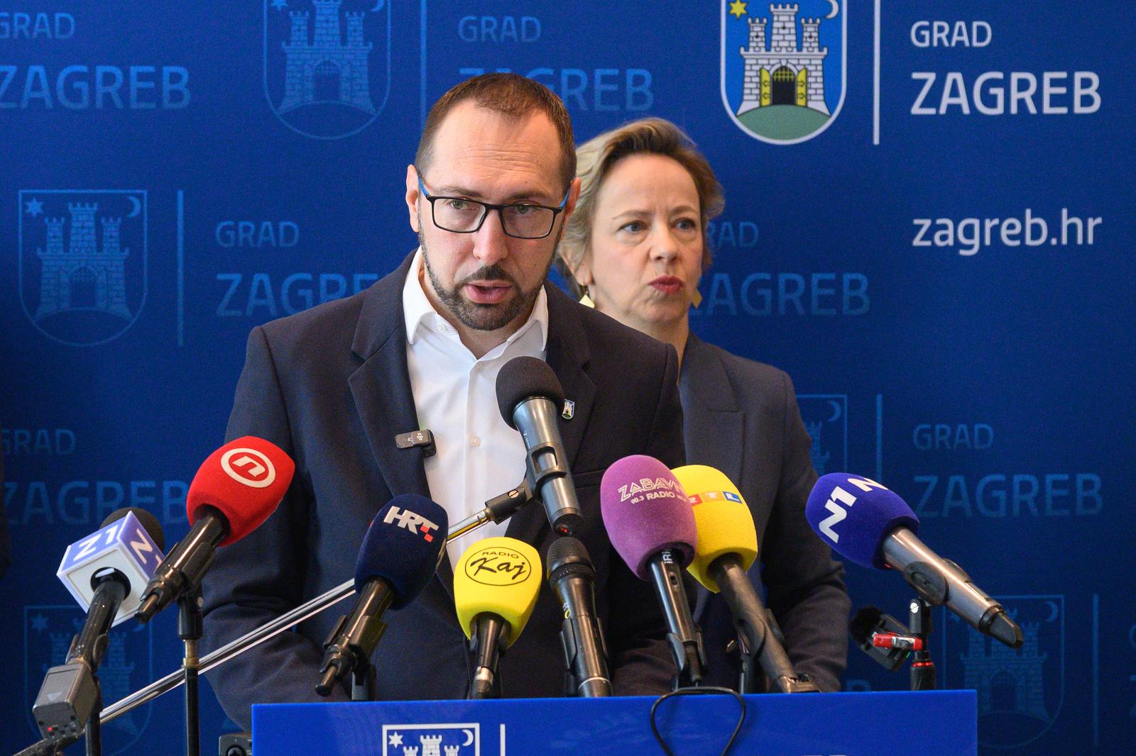 Zagreb: Tomislav Tomašević održao konferenciju za medije