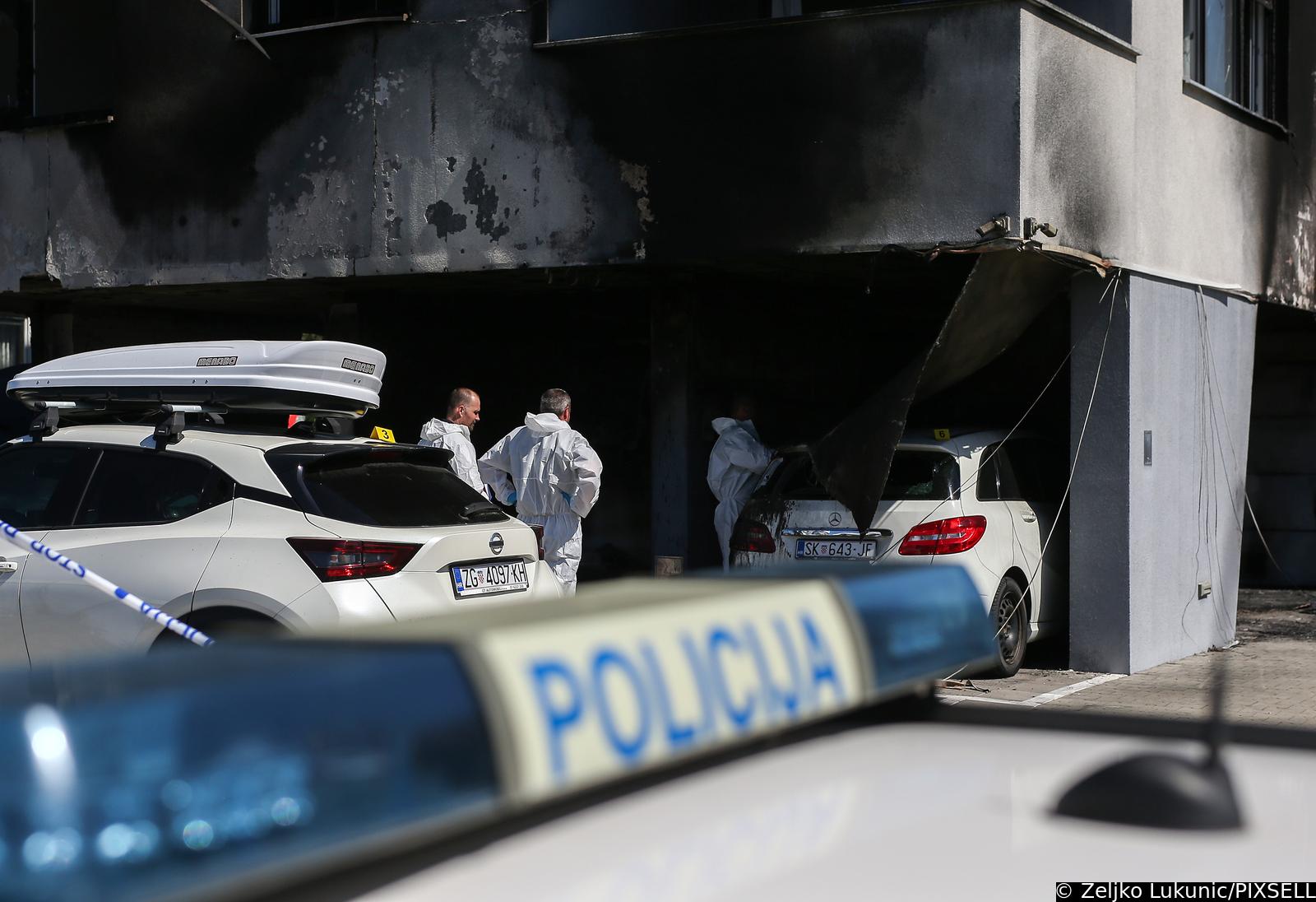 U Velikoj Gorici izgorjela dva Lamborghinija, stambena zgrada i druga vozila