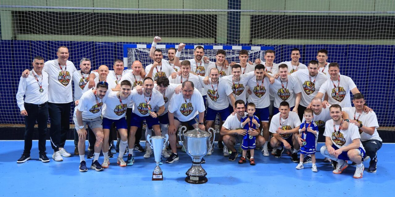 Zagreb: Slavlje rukometaša i dodjela medalja nakon utakmice prvenstva