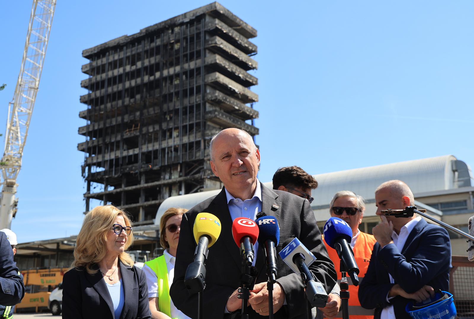 Zagreb: Branko Bačić o trenutnom stanju uklanjanja Vjesnika