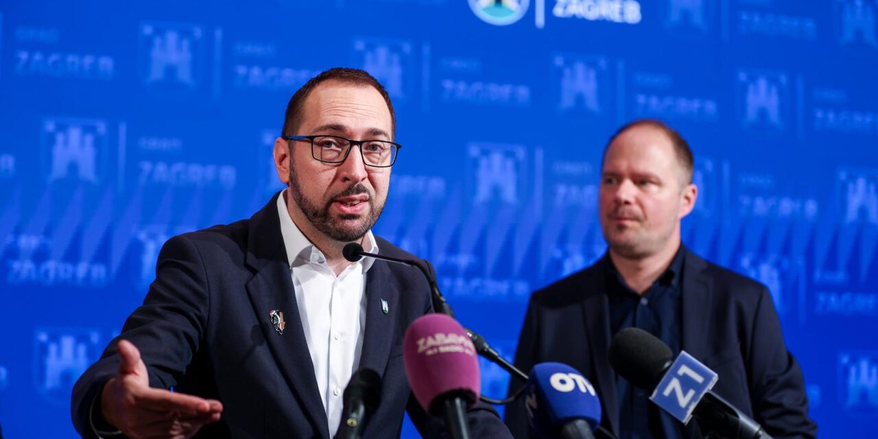 Zagreb: Tomislav Tomašević održao konferenciju za medije