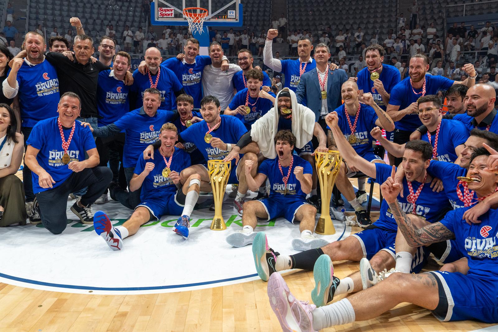 Cibona svladala Zadar i osvojila 21. naslov prvaka Hrvatske