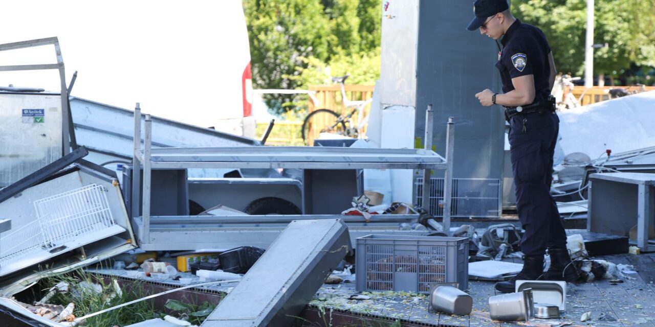 Zagreb: U eksploziji objekta brze prehrane ozlijeđene su dvije osobe