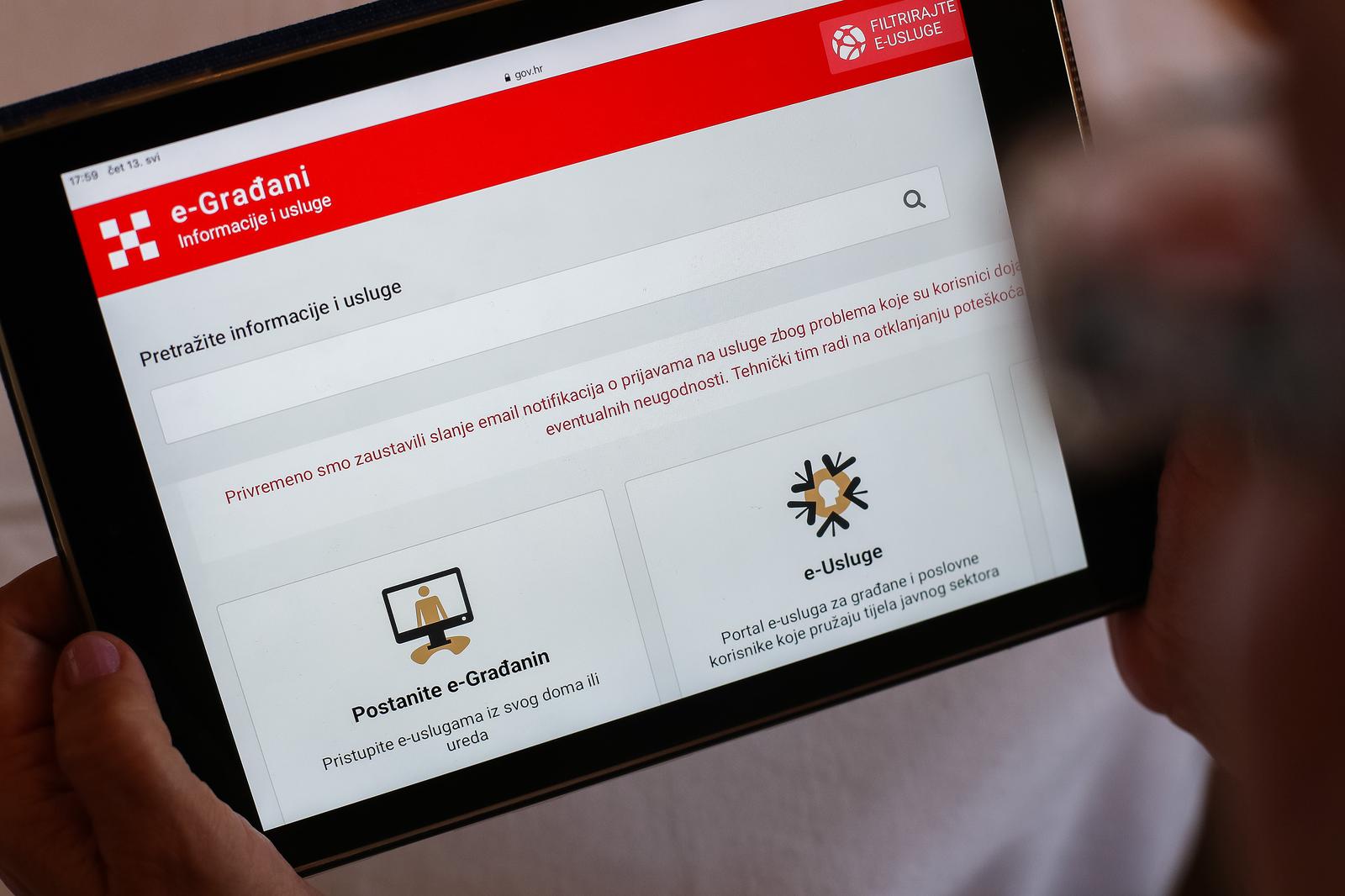 Ilustracija za internet stranicu E-građani