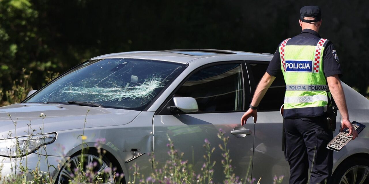 Zagreb: Automobil izletio s ceste tijekom policijske potjere