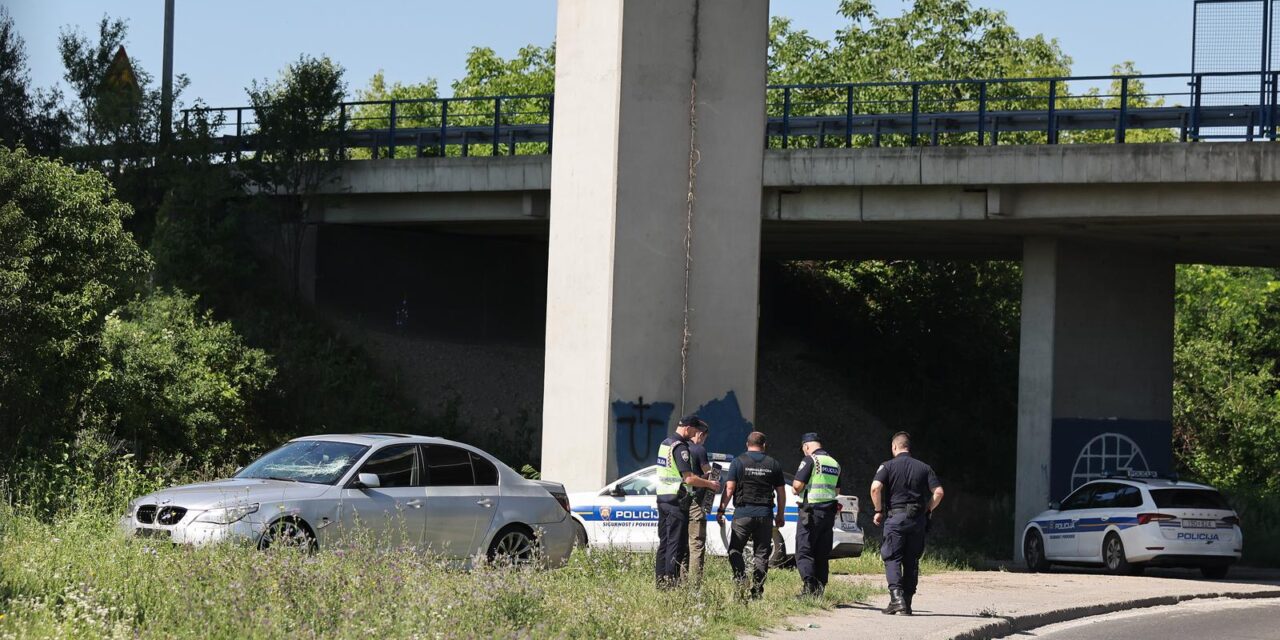 Zagreb: Automobil izletio s ceste tijekom policijske potjere
