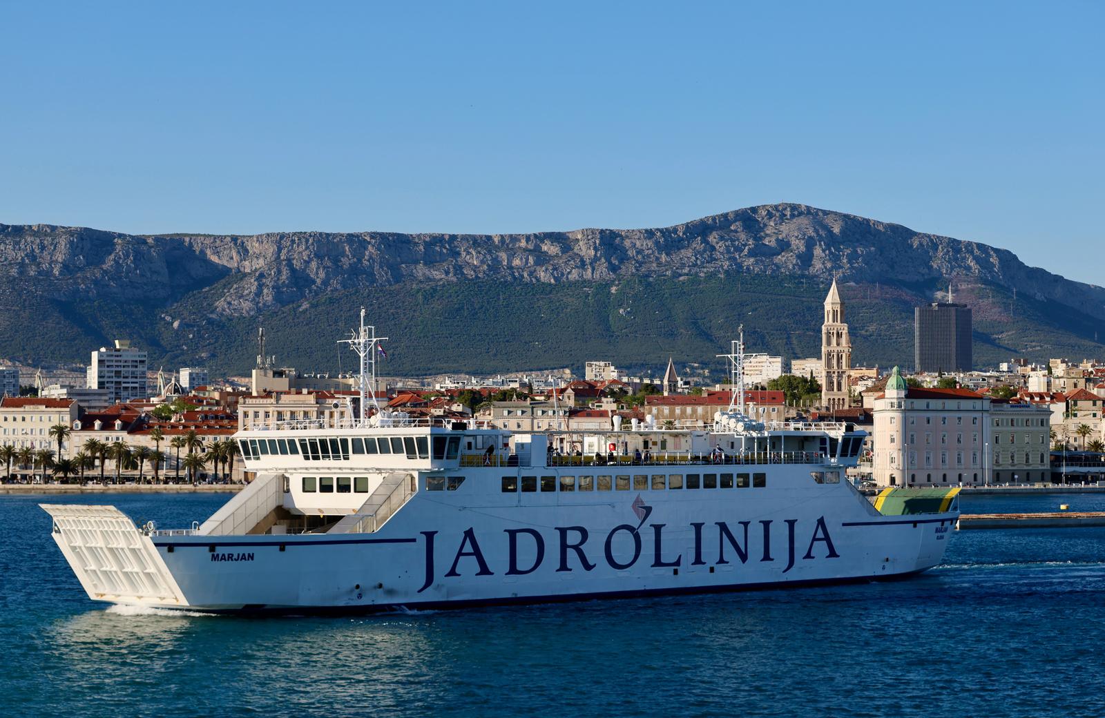 Split: Motivi grada s trajekta