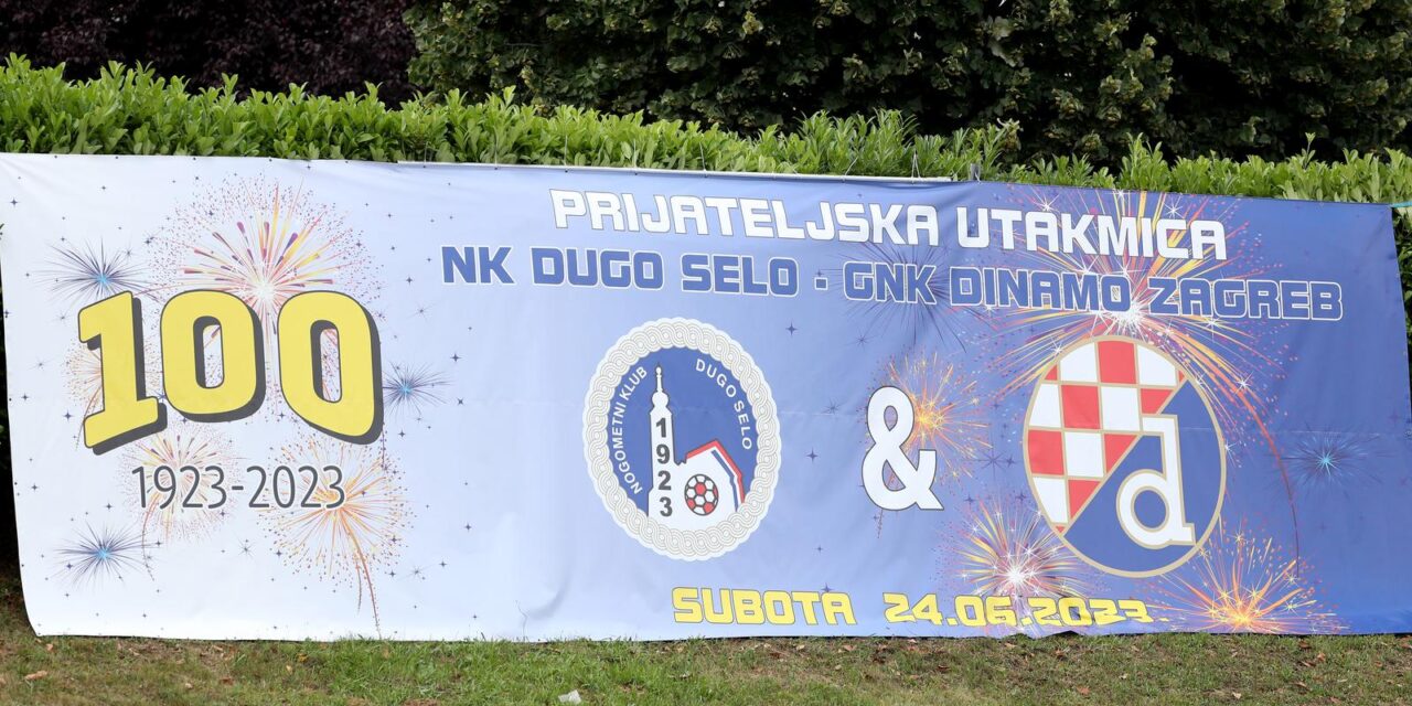 Dugo Selo: NK Dugo Selo i GNK Dinamo odigrali prijateljsku utakmicu