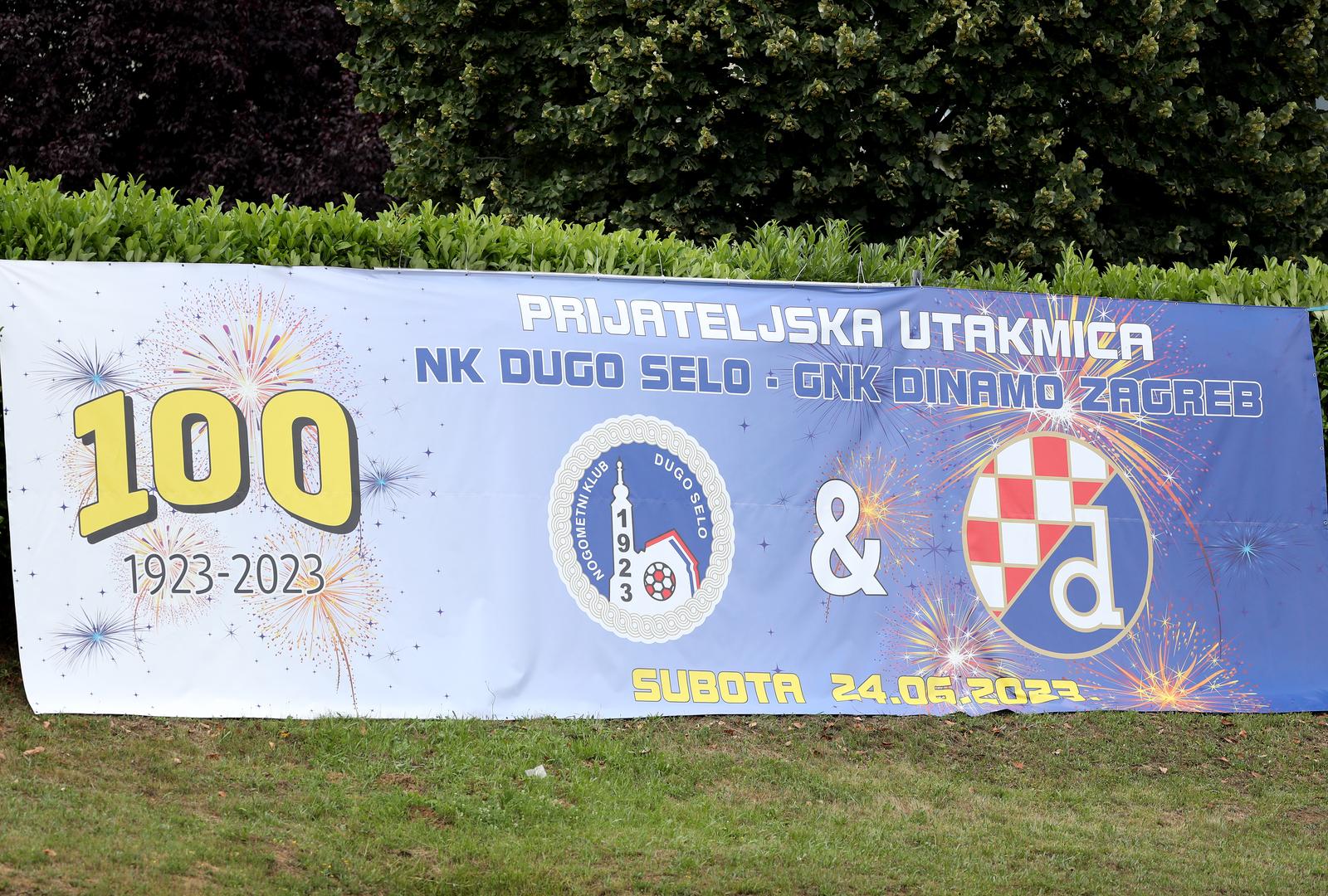 Dugo Selo: NK Dugo Selo i GNK Dinamo odigrali prijateljsku utakmicu