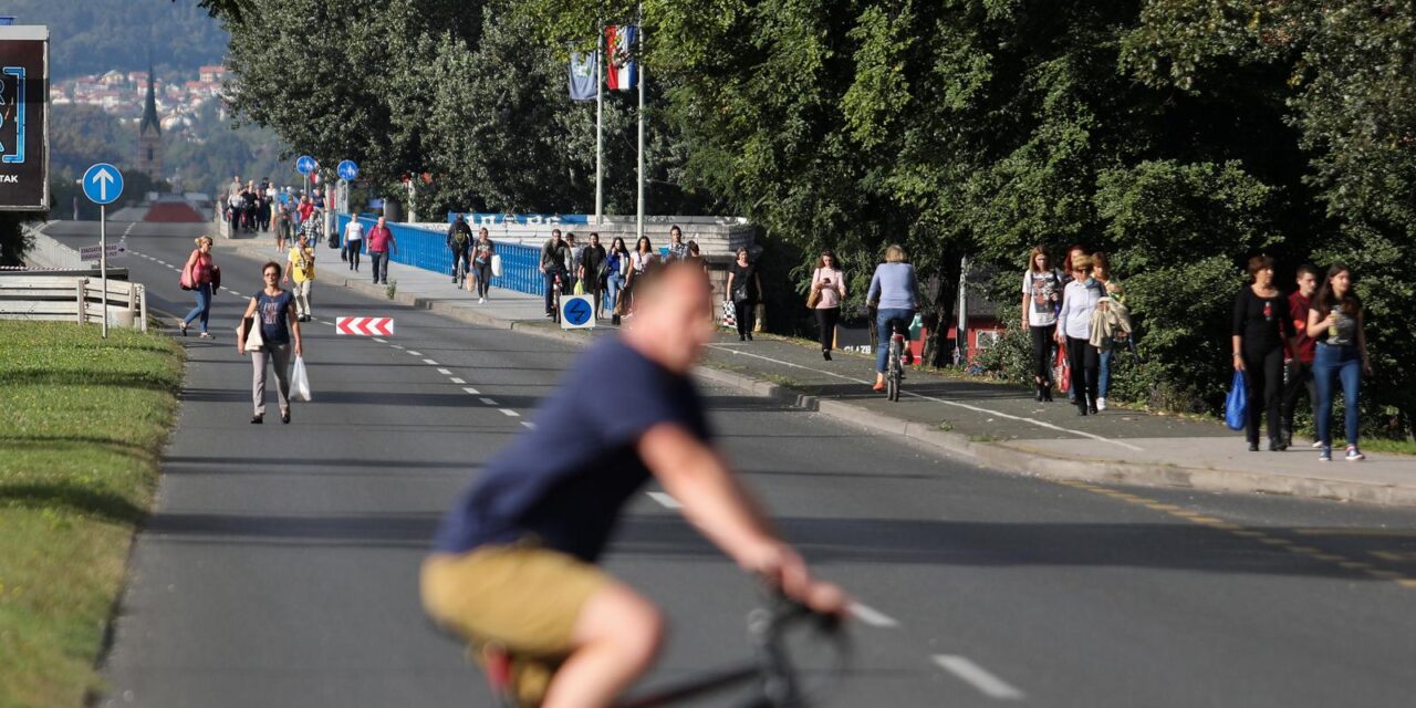 Zagreb: Most slobode zatvoren za promet zbog održavanja INA Delta Rallyja