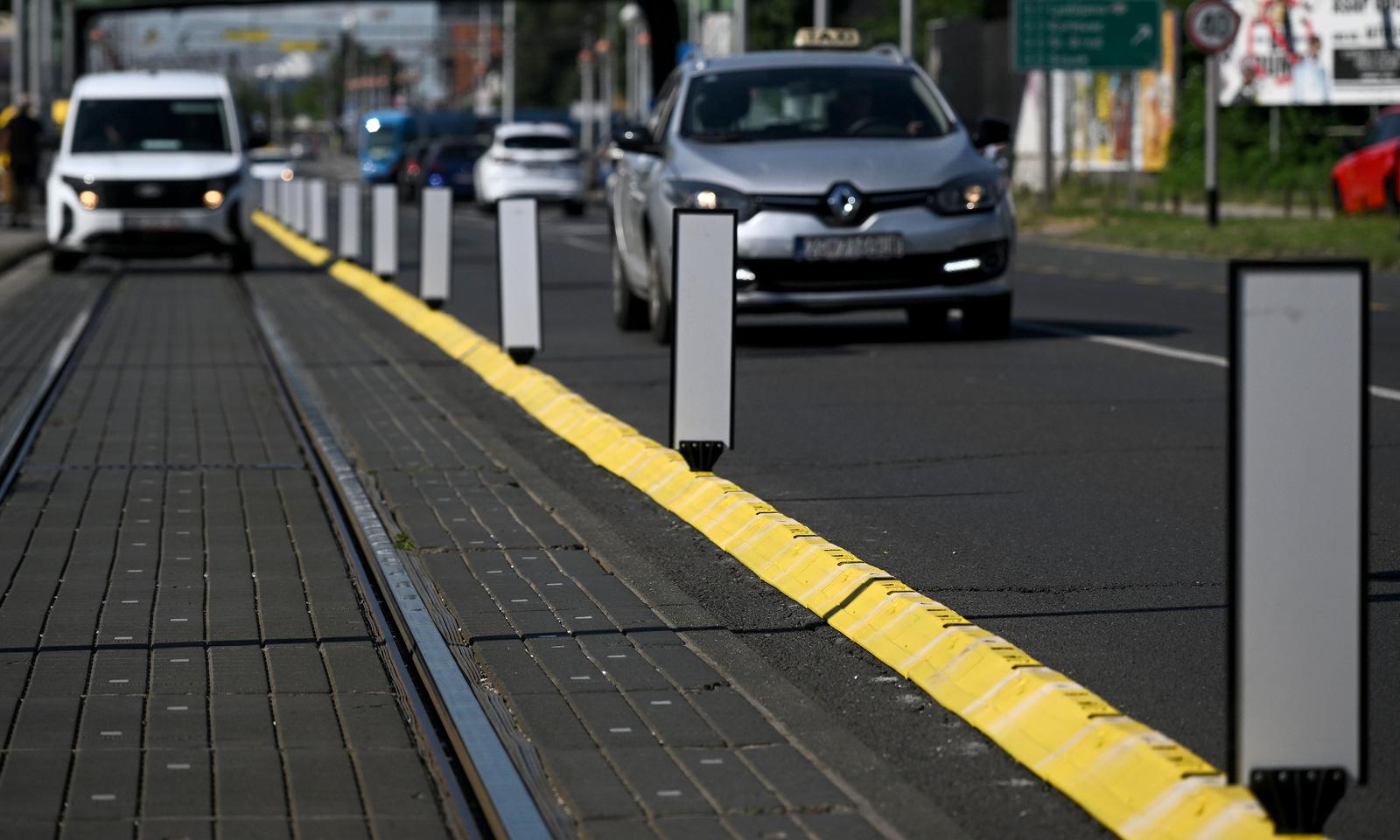 Zagreb: Separatori postavljeni i u Savskoj cesti