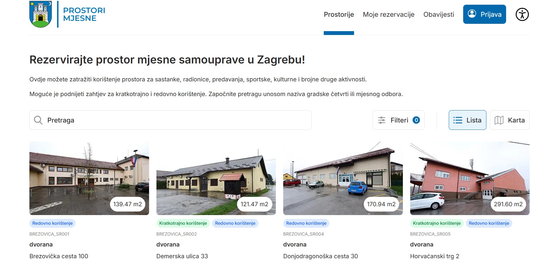 prostori mjesne samouprave