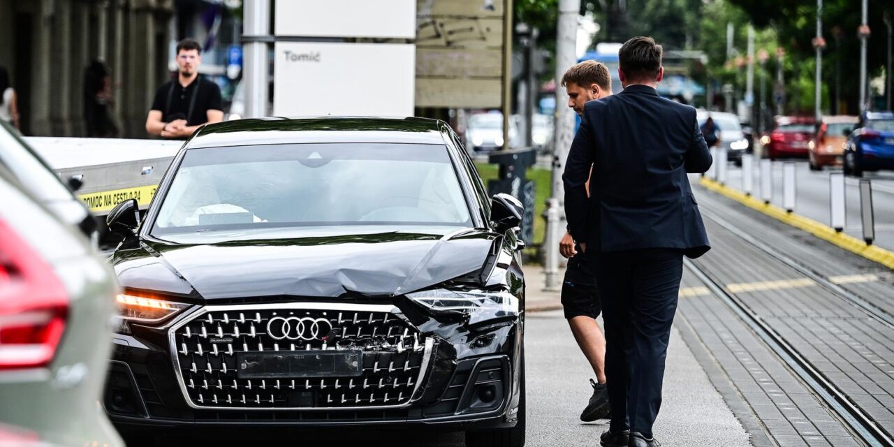 Zagreb: Plenković imao sudar, udario ga i drugi auto iz pratnje
