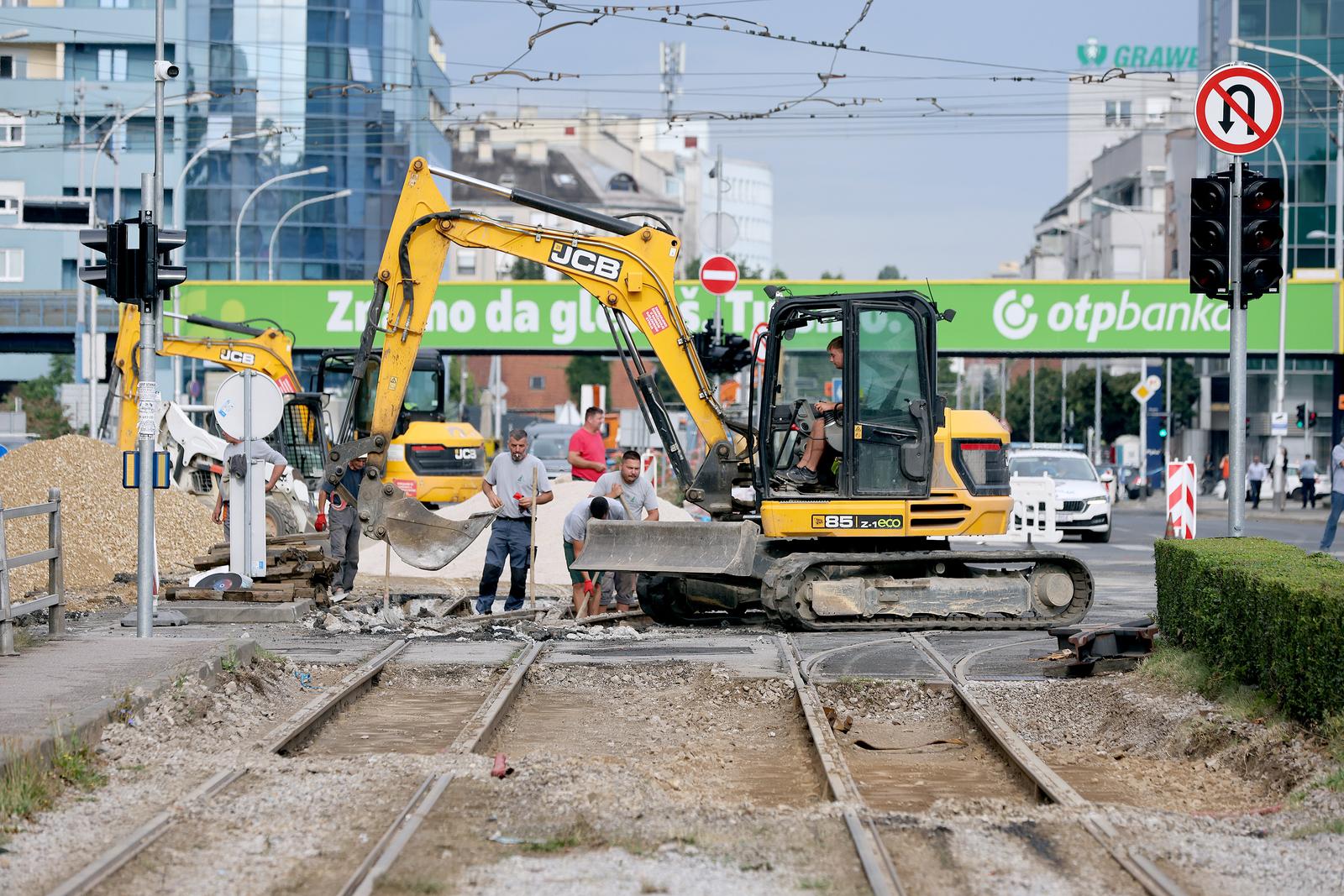 Zagreb: Zbog radova na križanju Savske i Vukovarske velika gužva, kritično na Vukovarskoj u smijeru zapada