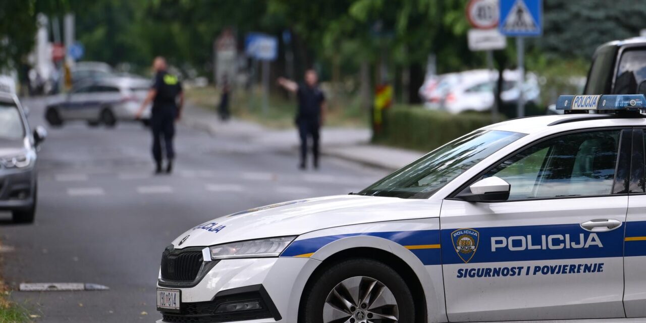 Zagreb: Čovjek s bombom kod osnovne škole, policija zatvorila okolne ulice