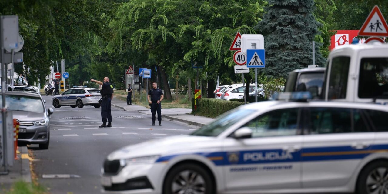 Zagreb: Čovjek s bombom kod osnovne škole, policija zatvorila okolne ulice