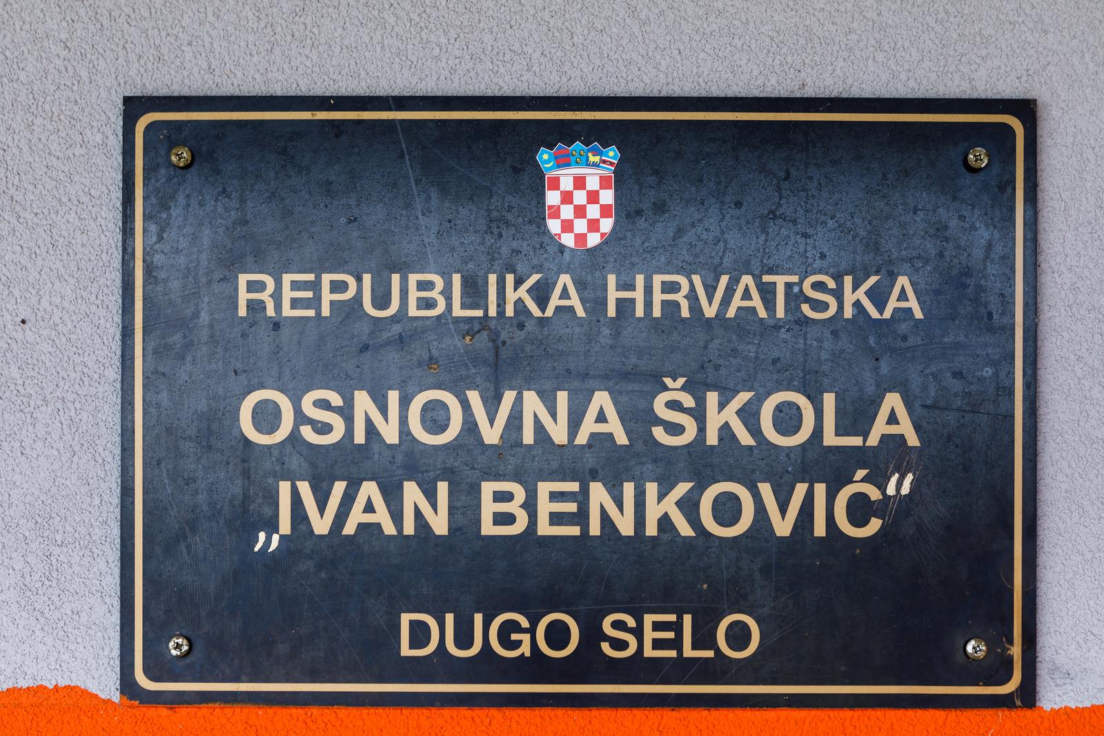 Dugo Selo: Osnovna škola Ivan Benković gdje je u subotu pretučen maloljetnik