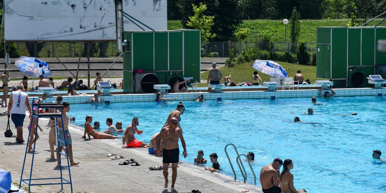 Na bazenu Mladost omogućeno besplatno kupanje tijekom velikih vrućina