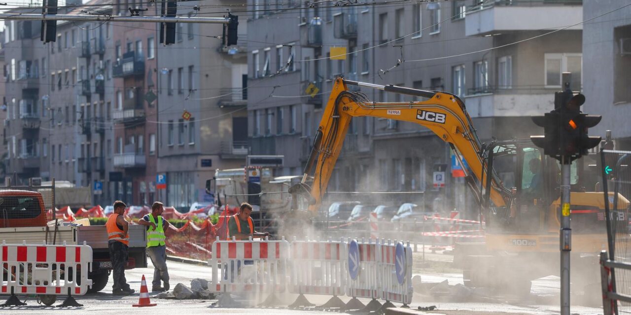 Zagreb: Zbog radova križanje Šubićeve i Zvonimirove ulice zatvara se za promet na mjesec dana