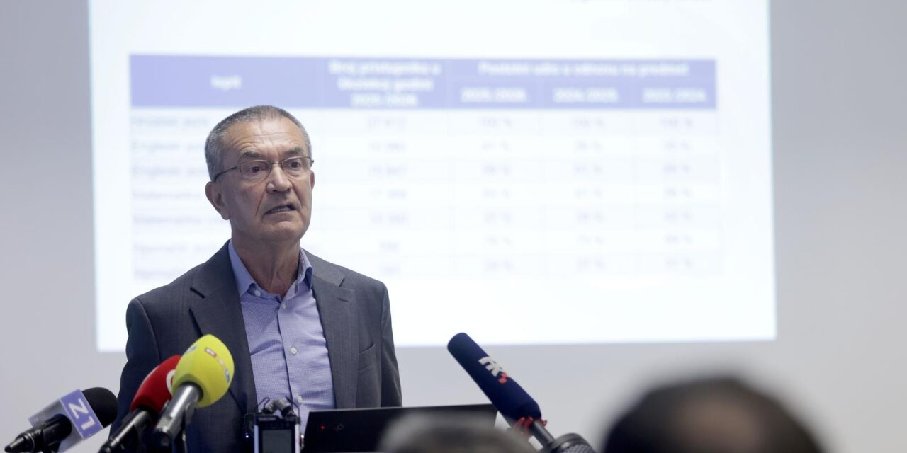Zagreb: Predstavljanje konačnih rezultata prvog roka državne mature u školskoj godini 2025./2026.