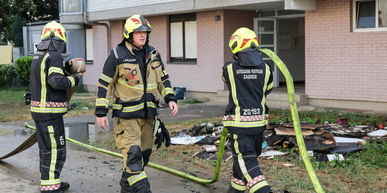 Zagreb: Jedna osoba poginula u požaru stana na Borovju