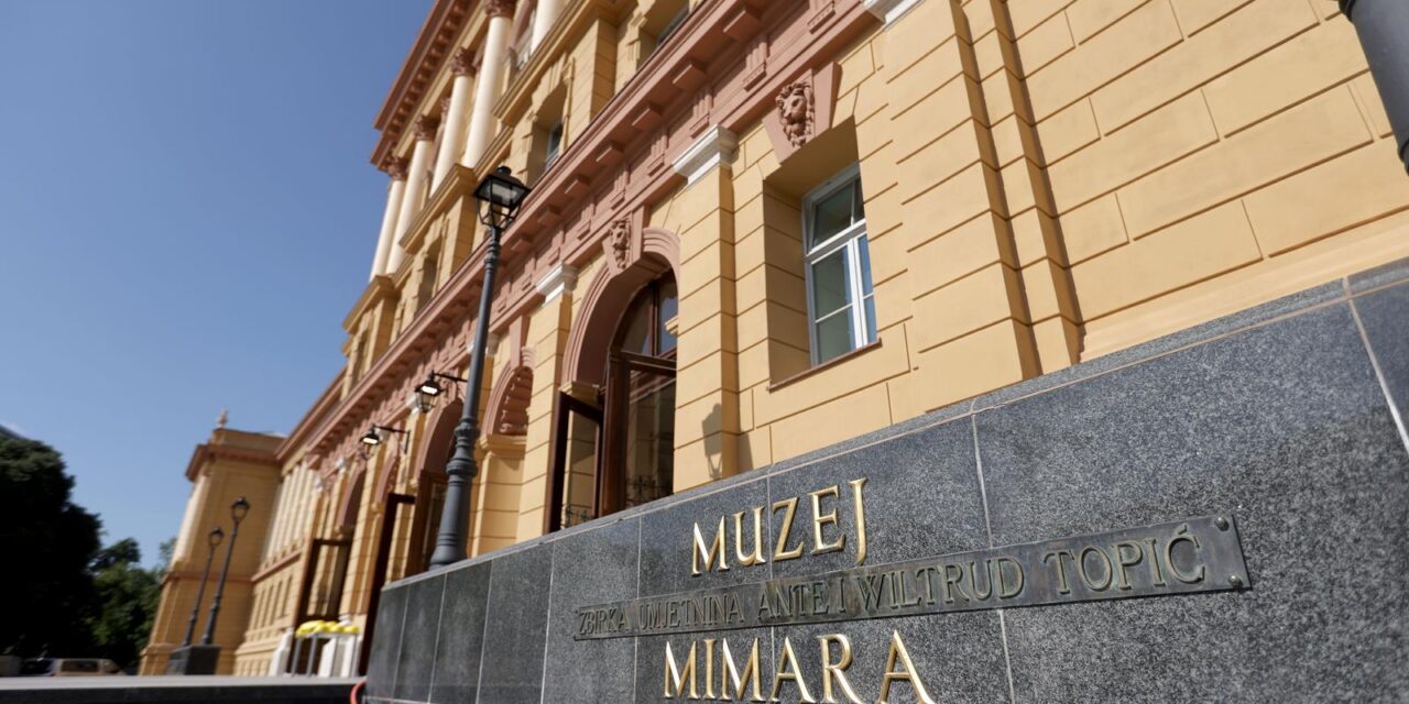 Zagreb: Obnovljeni muzej Mimara na Roosveltovom trgu
