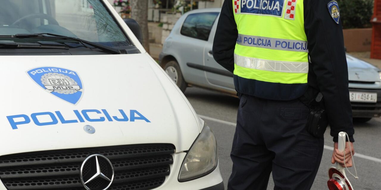 policija kontrola palica promet