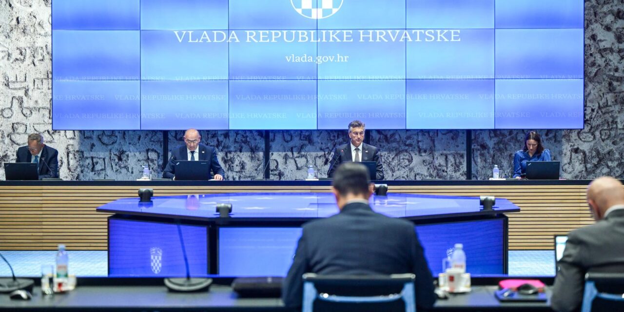 Zagreb: 168. sjednica Vlade RH