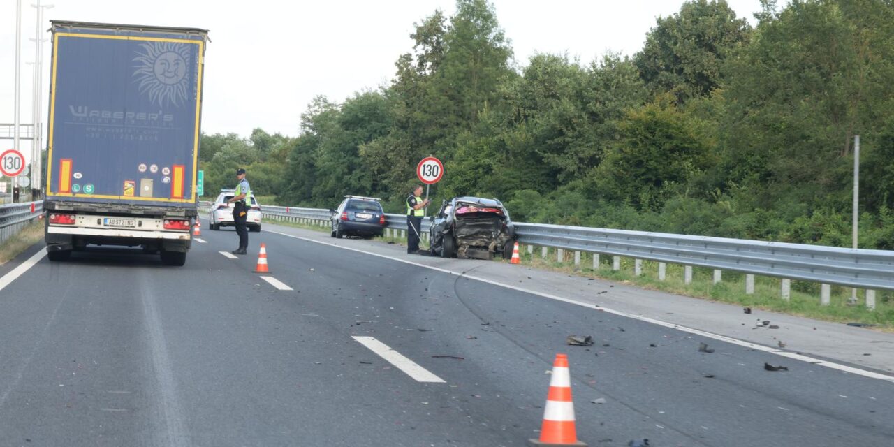 U sudaru dvaju vozila na A3 kod Lužana poginulo dijete, kolona duga četiri kilometra