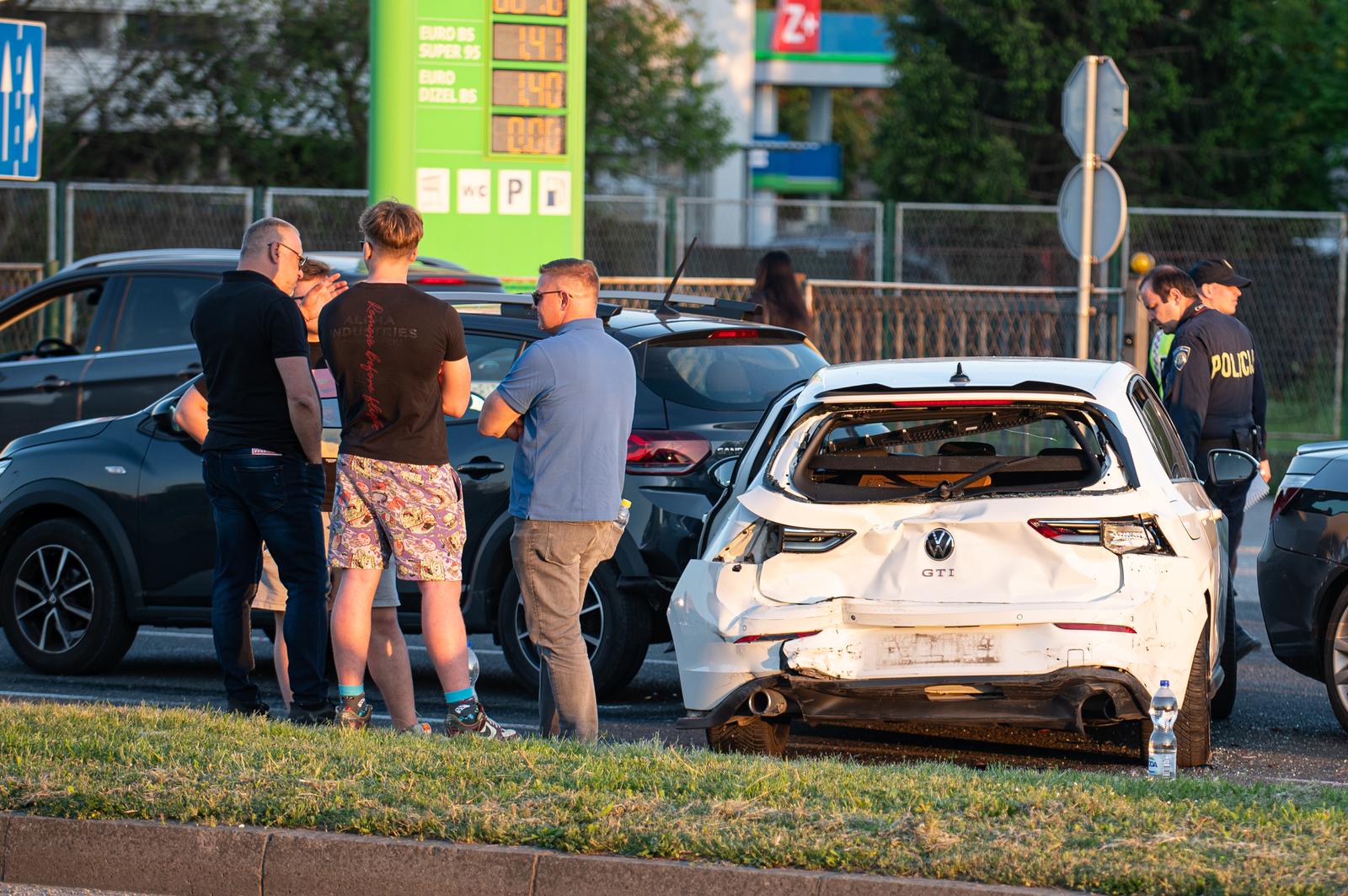 Zagreb: Lančani sudar na Ljubljanskoj aveniji