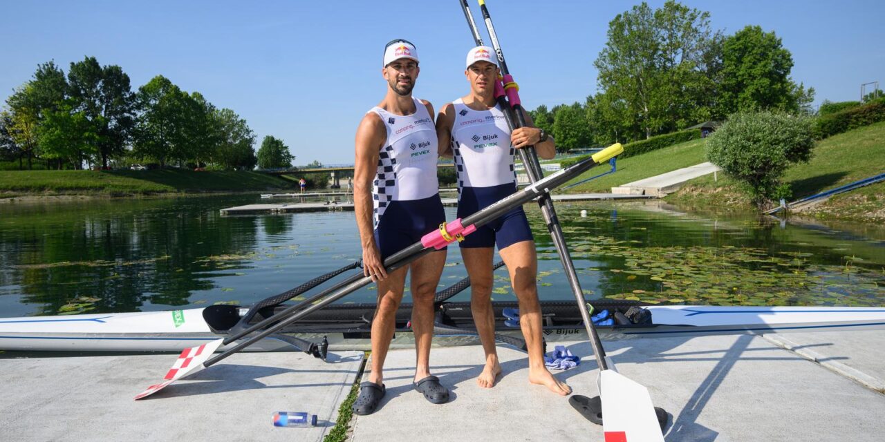 Zagreb: Medijsko druženje s braćom Sinković povodom početka nove veslačke sezone i odlaska na Svjetski kup u Sevillu