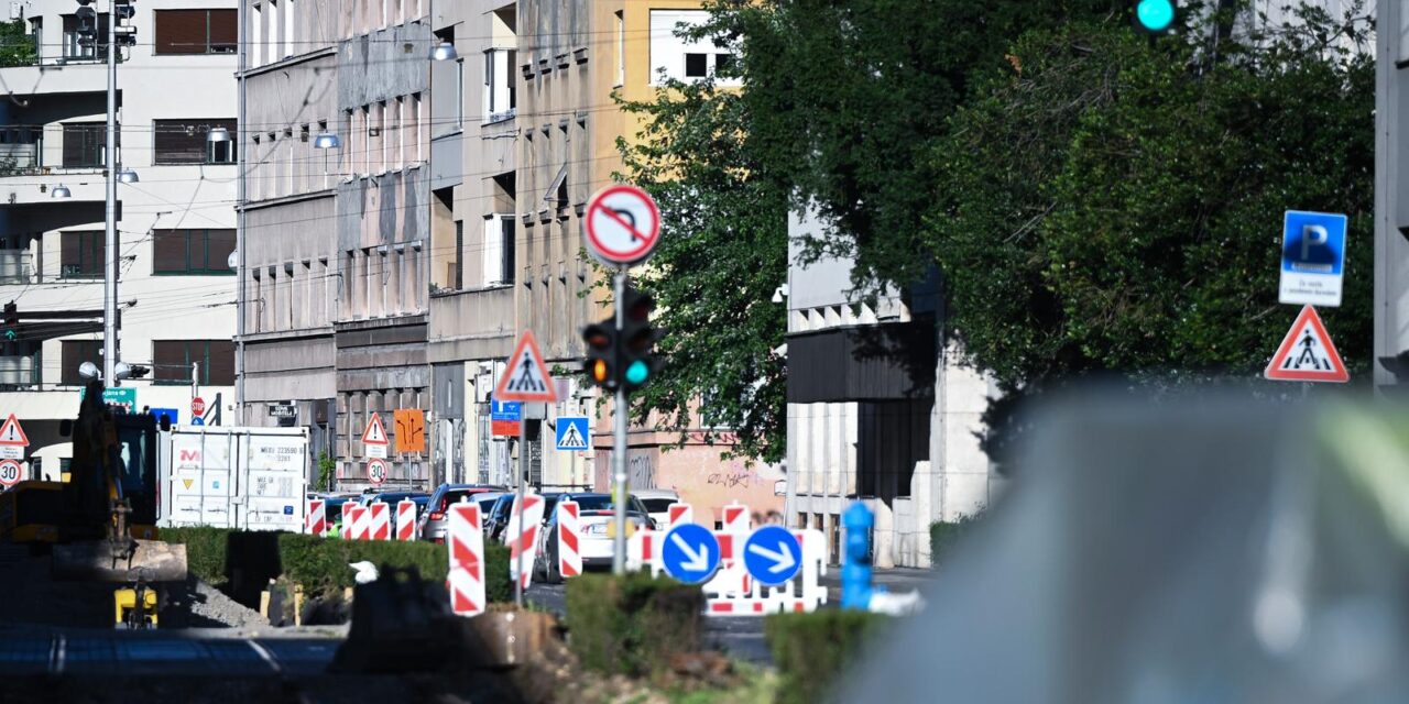 Zagreb: Radovi na tramvajskoj pruzi u Zvonimirovoj zaustavljeni zbog toplinskog vala