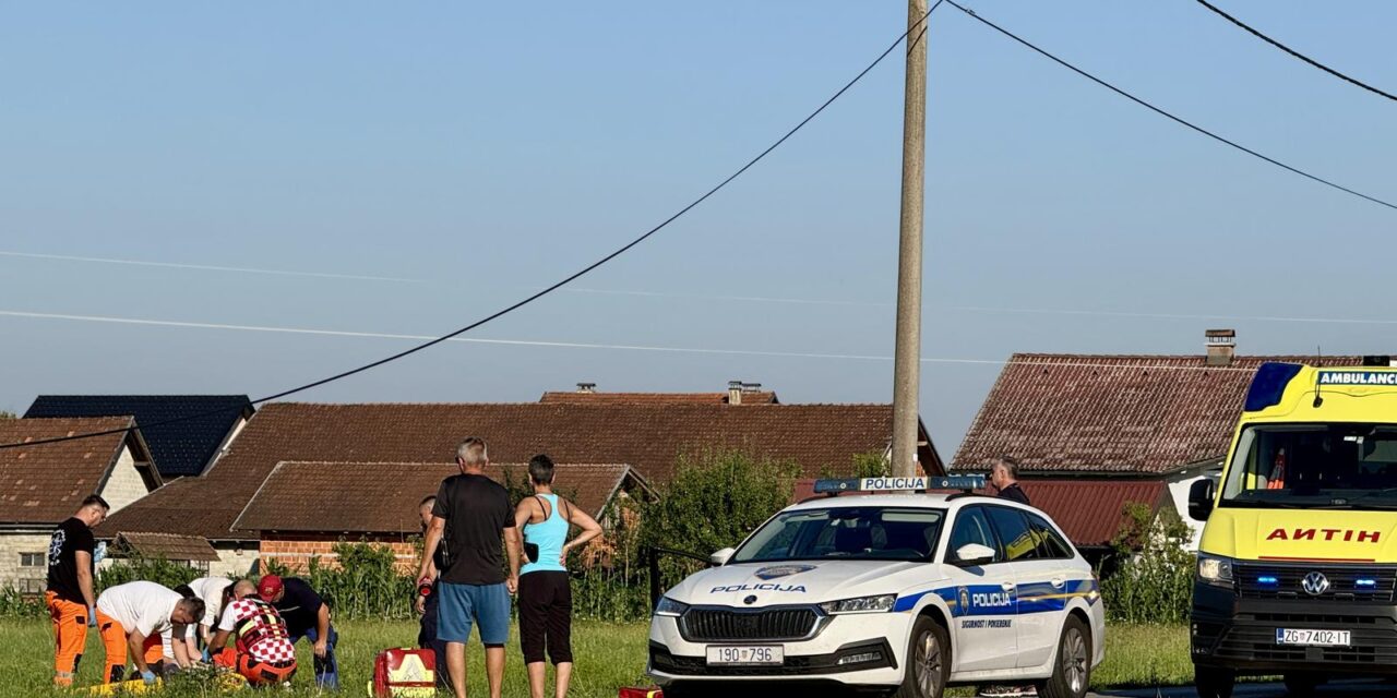 Dragonožec: U izlijetanju sa ceste jedna osoba ozlijeđena, dignut helikopoter