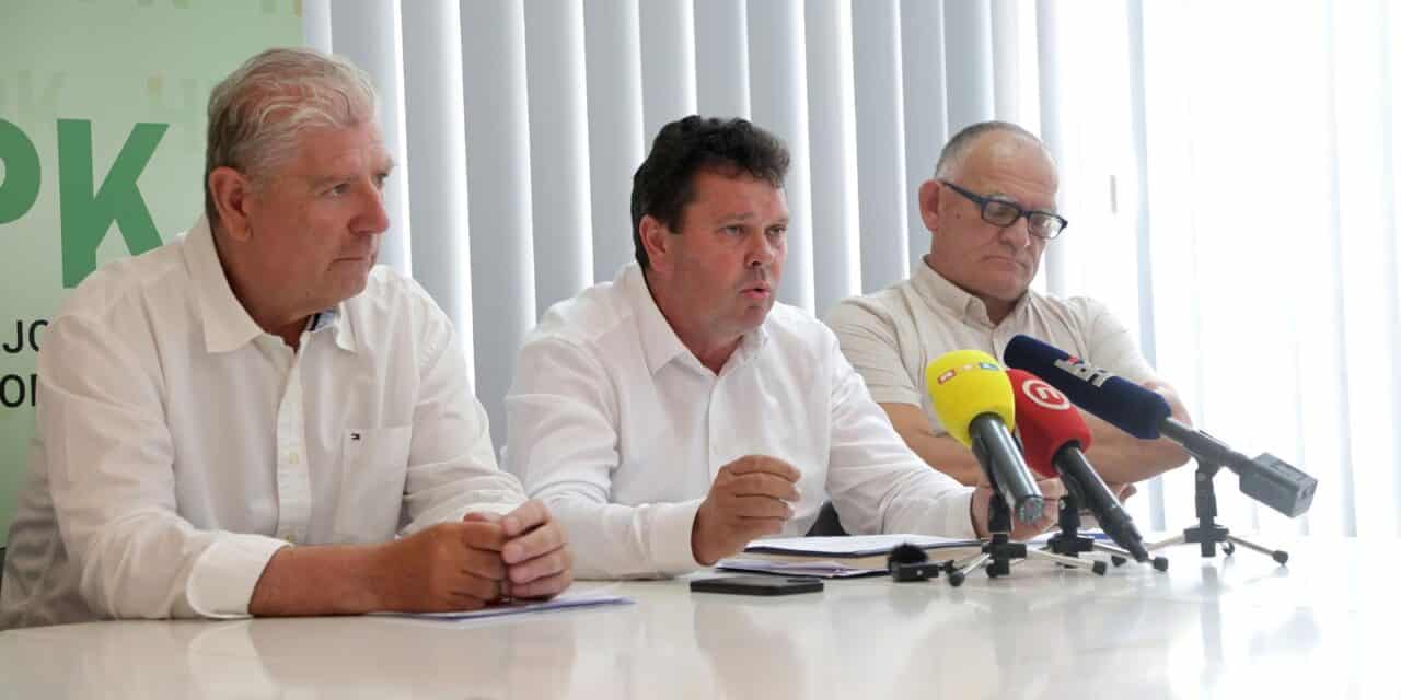 Konferencija za medije Hrvatske poljoprivredne komore u Zagrebu