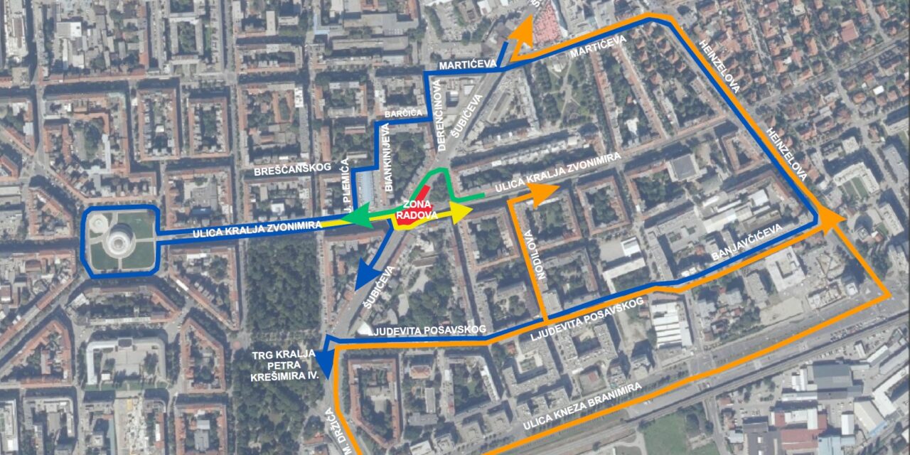Regulacija Šubićeva – Zvonimirova