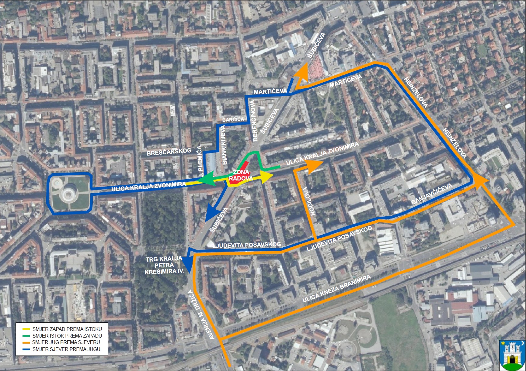 Regulacija Šubićeva – Zvonimirova