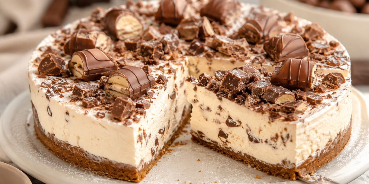 kinder bueno cheesecake