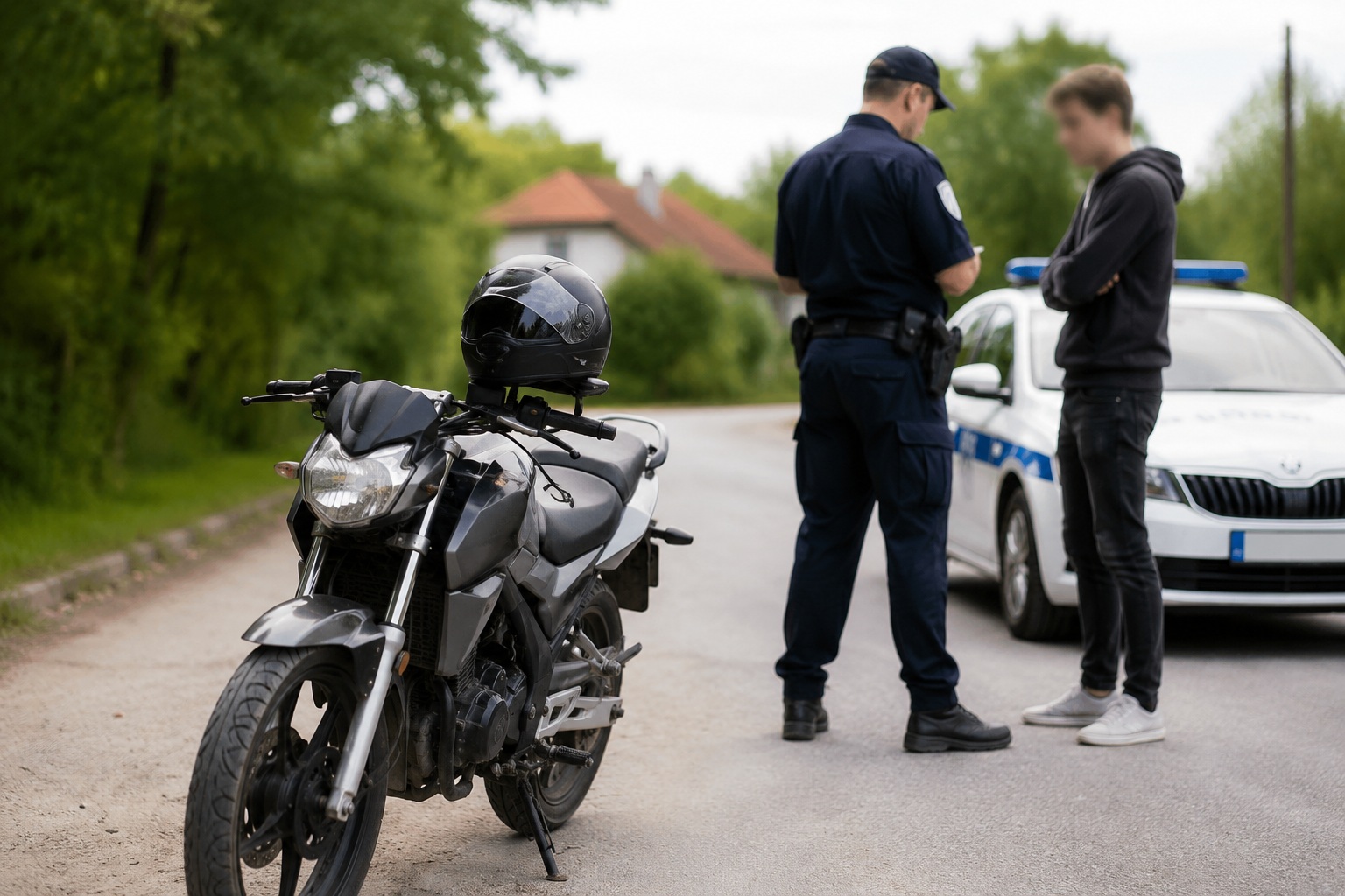 motor policija