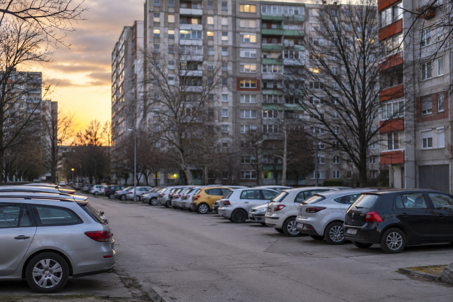 parking parkiralište automobili