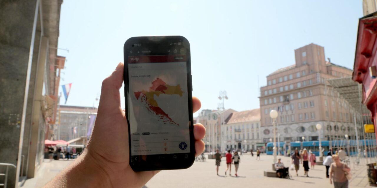 Zagreb: Zbog toplinskog vala DHMZ izdao upozorenje za Hrvatsku