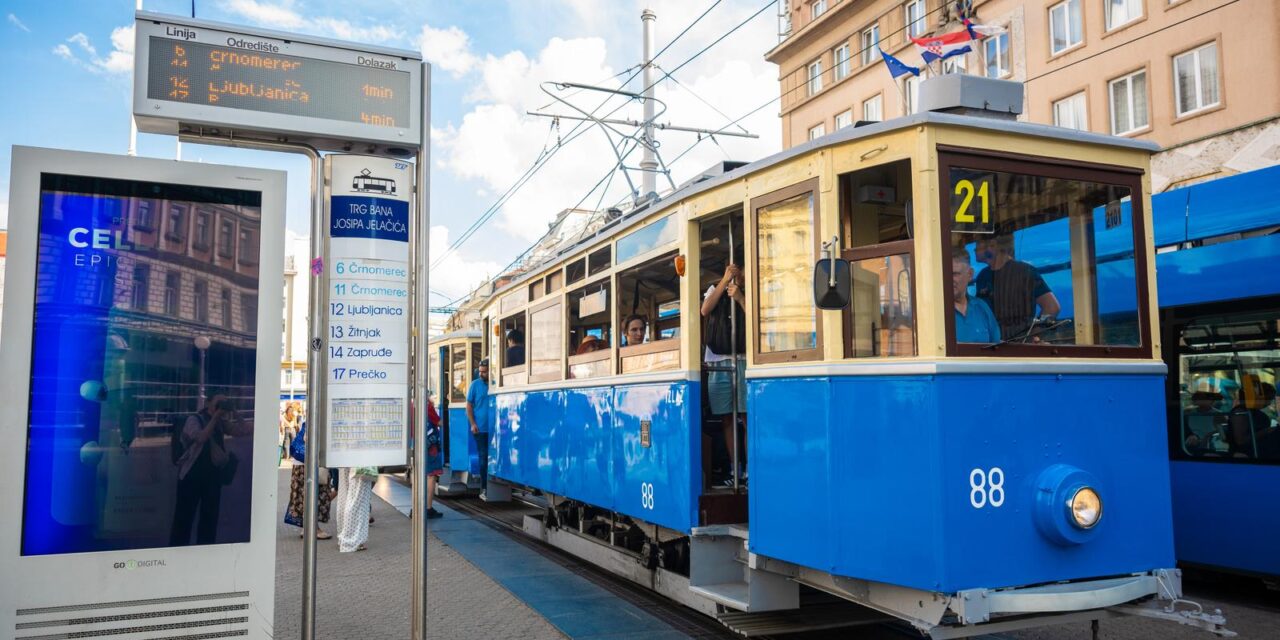Zagreb: ZET slavi rođendan nostalgičnim vožnjama muzejskom linijom 21