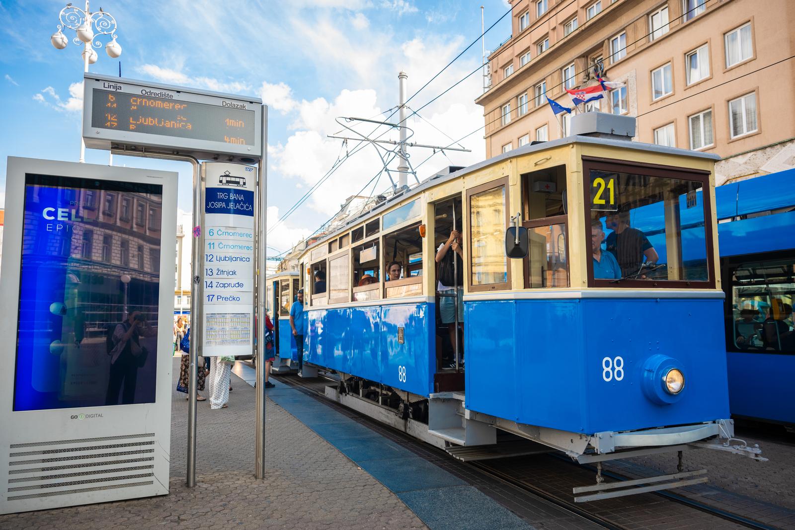Zagreb: ZET slavi rođendan nostalgičnim vožnjama muzejskom linijom 21